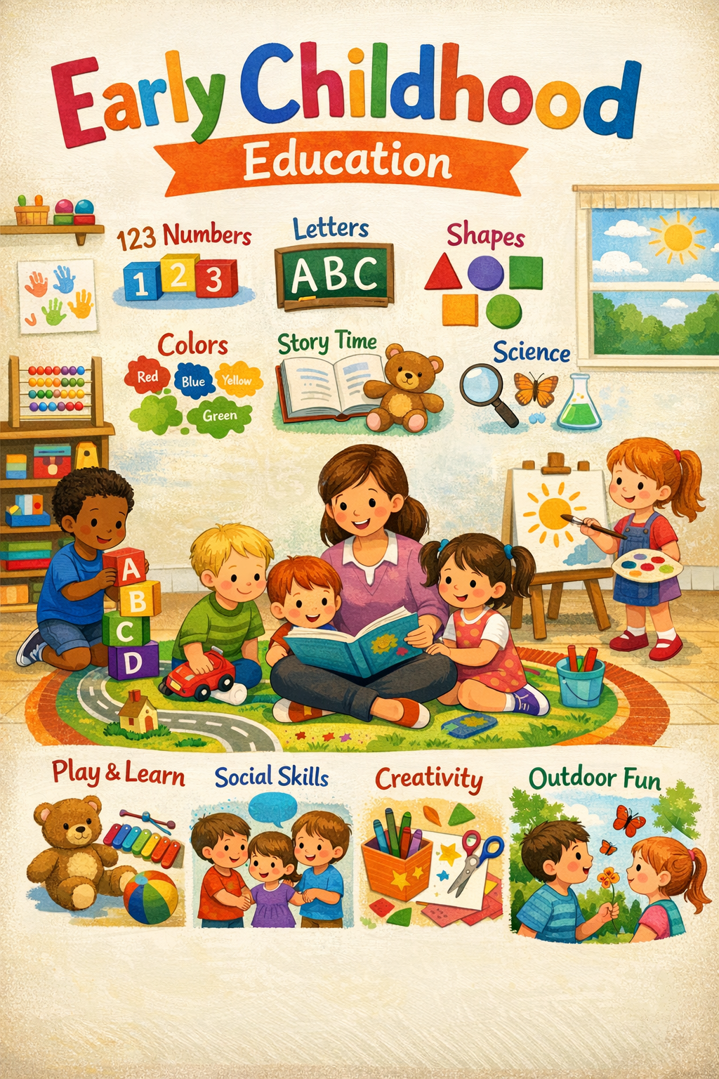 early childhood education course online UK
