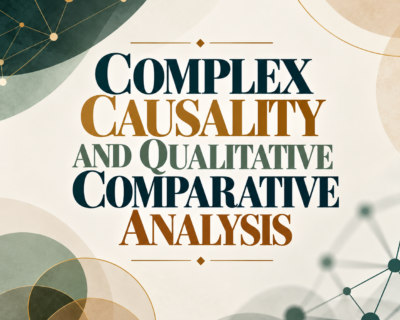 Postgraduate Level 7 Diploma in Complex Causality and Qualitative Comparative Analysis